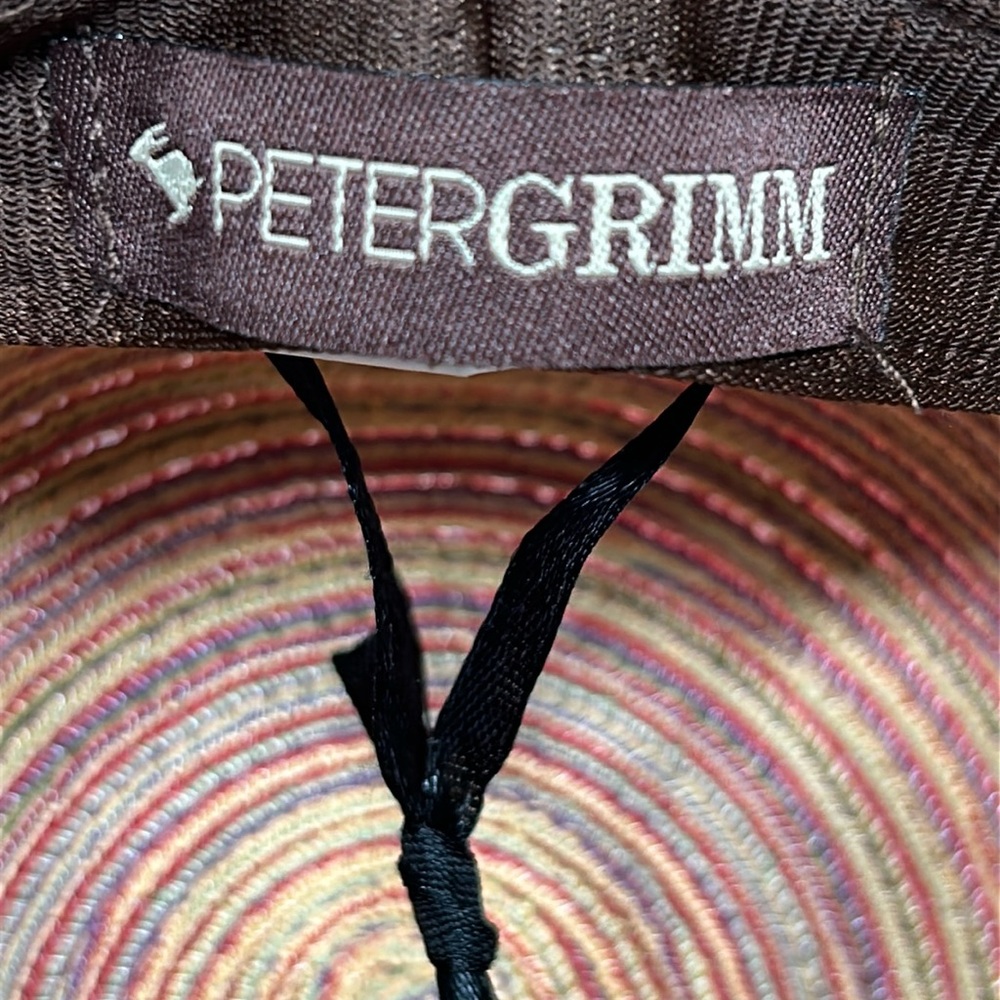 Peter Grimm BETH Wide Brim Sun Hat Cotton Nylon Blend OS Adjustable NEW - Picture 12 of 15
